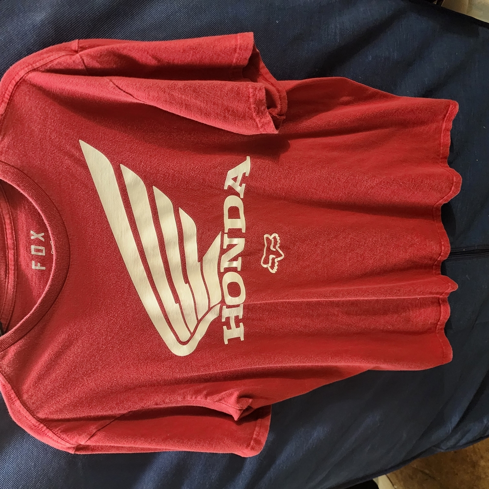 Fox Red Honda Short Sleeve Tee